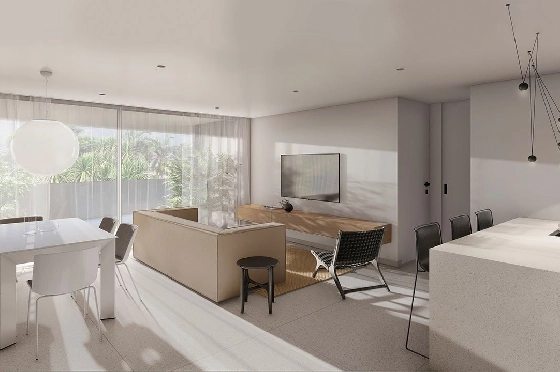 Penthouse Apartment in Guardamar del Segura zu verkaufen, Living area 97 m², Zustand Erstbezug, Klimaanlage, 2 Schlafzimmer, 2 Badezimmer, Pool, ref.: HA-GUN-431-A02-11
