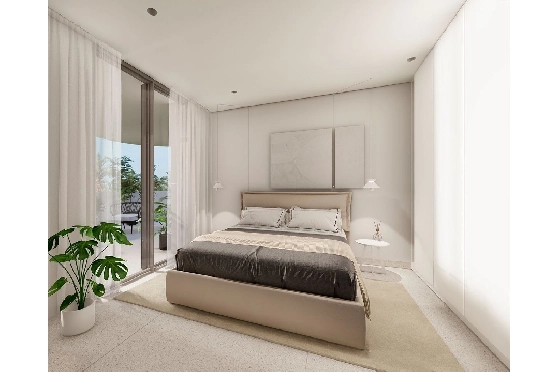 Penthouse Apartment in Guardamar del Segura zu verkaufen, Living area 97 m², Zustand Erstbezug, Klimaanlage, 2 Schlafzimmer, 2 Badezimmer, Pool, ref.: HA-GUN-431-A02-19