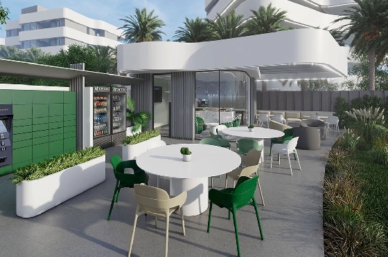 Penthouse Apartment in Guardamar del Segura zu verkaufen, Living area 97 m², Zustand Erstbezug, Klimaanlage, 2 Schlafzimmer, 2 Badezimmer, Pool, ref.: HA-GUN-431-A02-27