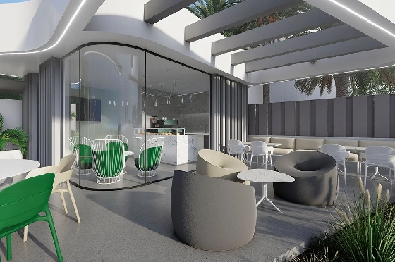 Penthouse Apartment in Guardamar del Segura zu verkaufen, Living area 97 m², Zustand Erstbezug, Klimaanlage, 2 Schlafzimmer, 2 Badezimmer, Pool, ref.: HA-GUN-431-A02-28