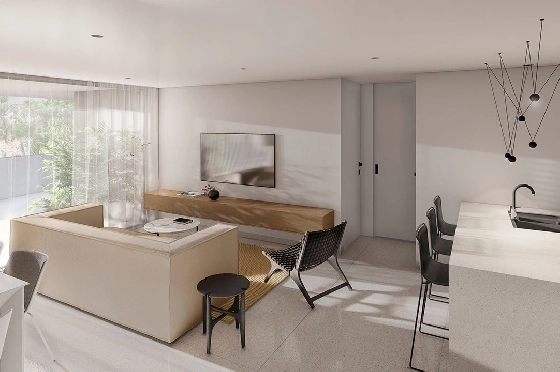 Penthouse Apartment in Guardamar del Segura zu verkaufen, Living area 97 m², Zustand Erstbezug, Klimaanlage, 2 Schlafzimmer, 2 Badezimmer, Pool, ref.: HA-GUN-431-A02-8