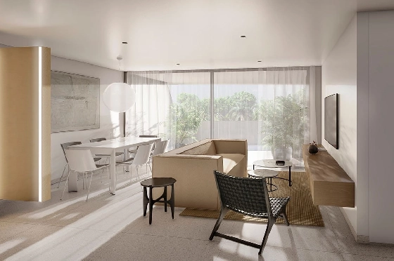 Penthouse Apartment in Guardamar del Segura zu verkaufen, Living area 97 m², Zustand Erstbezug, Klimaanlage, 2 Schlafzimmer, 2 Badezimmer, Pool, ref.: HA-GUN-431-A02-9