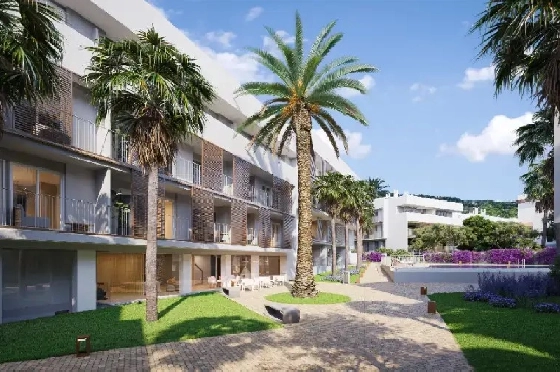Apartment in Javea zu verkaufen, Living area 112 m², Baujahr 2025, Klimaanlage, Plot 11 m², 3 Schlafzimmer, 3 Badezimmer, Pool, ref.: AH-J-VI-1-1-3-D-2