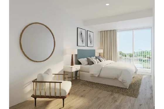 Apartment in Javea zu verkaufen, Living area 112 m², Baujahr 2025, Klimaanlage, Plot 11 m², 3 Schlafzimmer, 3 Badezimmer, Pool, ref.: AH-J-VI-1-1-3-D-9