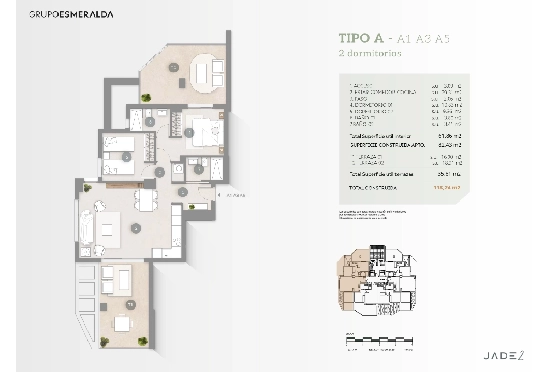 Apartment in Calpe zu verkaufen, Living area 62 m², Klimaanlage, Plot 36 m², 2 Schlafzimmer, 2 Badezimmer, Pool, ref.: GE-J11A-8