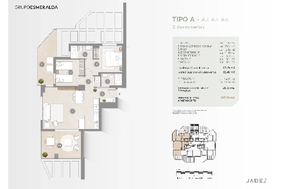 Apartment in Calpe zu verkaufen, Living area 82 m², Klimaanlage, Plot 25 m², 2 Schlafzimmer, 2 Badezimmer, Pool, ref.: GE-J16A-7