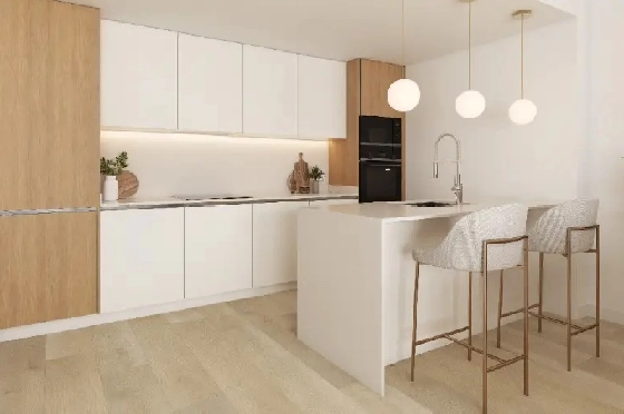 Apartment in El Vergel zu verkaufen, Living area 95 m², Baujahr 2027, Klimaanlage, Plot 43 m², 3 Schlafzimmer, 2 Badezimmer, Pool, ref.: AH-EV-VI-1-01-03-E-16
