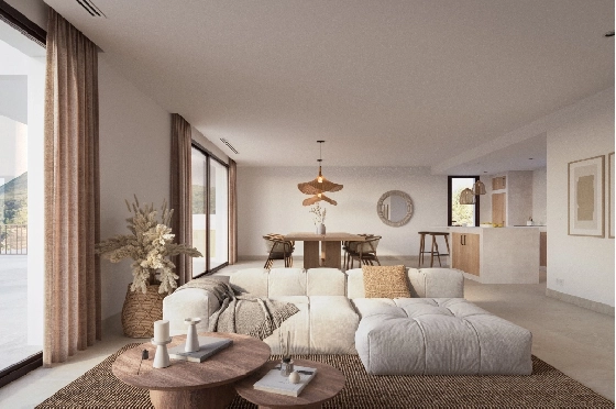 Villa in Alcalali zu verkaufen, Living area 211 m², Baujahr 2026, Klimaanlage, Plot 1021 m², 3 Schlafzimmer, 2 Badezimmer, Pool, ref.: AM-12622DA-4