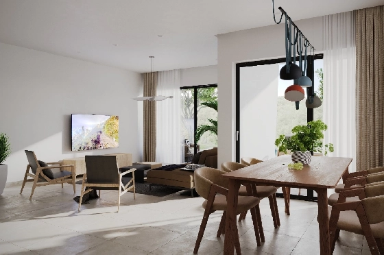 Villa in Calpe zu verkaufen, Living area 324 m², Baujahr 2025, Klimaanlage, Plot 800 m², 3 Schlafzimmer, 3 Badezimmer, Pool, ref.: AM-12624DA-12