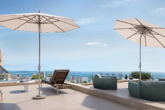 Villa in Calpe zu verkaufen, Living area 324 m², Baujahr 2025, Klimaanlage, Plot 800 m², 3 Schlafzimmer, 3 Badezimmer, Pool, ref.: AM-12624DA-2