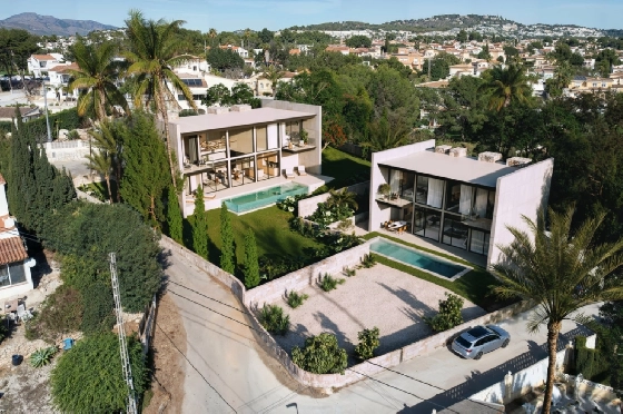 Villa in Calpe zu verkaufen, Living area 273 m², Baujahr 2025, Klimaanlage, Plot 1180 m², 3 Schlafzimmer, 3 Badezimmer, Pool, ref.: AM-12625DA-1