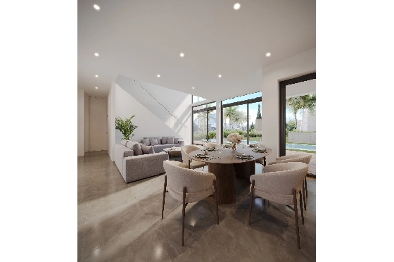 Villa in Calpe zu verkaufen, Living area 273 m², Baujahr 2025, Klimaanlage, Plot 1180 m², 3 Schlafzimmer, 3 Badezimmer, Pool, ref.: AM-12625DA-4