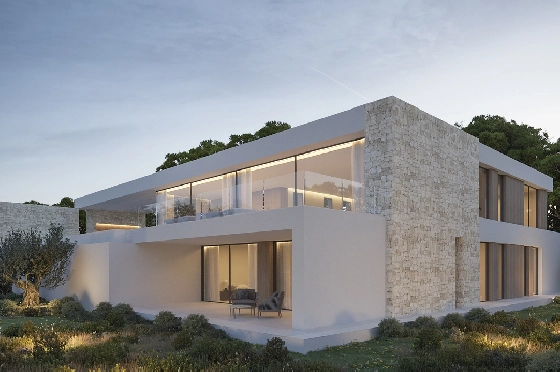 Villa in Moraira zu verkaufen, Living area 360 m², Klimaanlage, Plot 1274 m², 4 Schlafzimmer, 4 Badezimmer, Pool, ref.: AVS-57535-2