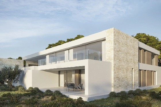 Villa in Moraira zu verkaufen, Living area 360 m², Klimaanlage, Plot 1274 m², 4 Schlafzimmer, 4 Badezimmer, Pool, ref.: AVS-57535-8