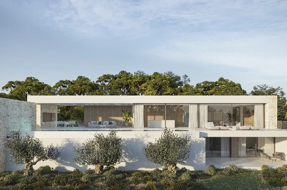 Villa in Moraira zu verkaufen, Living area 360 m², Klimaanlage, Plot 1274 m², 4 Schlafzimmer, 4 Badezimmer, Pool, ref.: AVS-57535-9