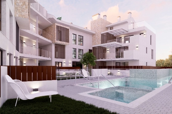 Apartment in Javea zu verkaufen, Living area 85 m², Klimaanlage, Plot 175 m², 2 Schlafzimmer, 2 Badezimmer, Pool, ref.: AVS-57384-1