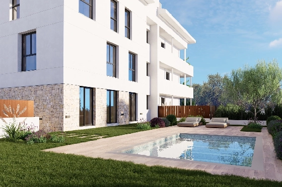 Apartment in Javea zu verkaufen, Living area 85 m², Klimaanlage, Plot 175 m², 2 Schlafzimmer, 2 Badezimmer, Pool, ref.: AVS-57384-13