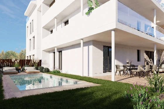 Apartment in Javea zu verkaufen, Living area 85 m², Klimaanlage, Plot 175 m², 2 Schlafzimmer, 2 Badezimmer, Pool, ref.: AVS-57384-15