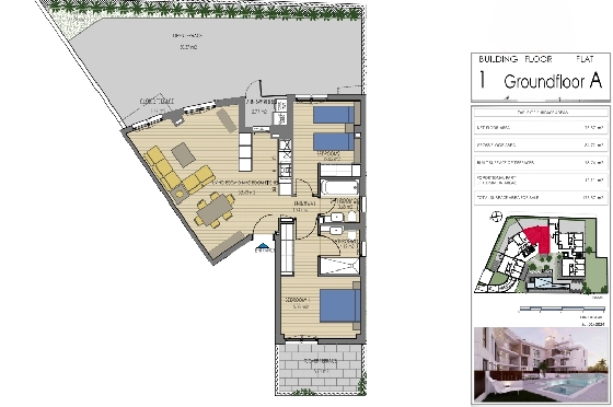 Apartment in Javea zu verkaufen, Living area 85 m², Klimaanlage, Plot 175 m², 2 Schlafzimmer, 2 Badezimmer, Pool, ref.: AVS-57384-17