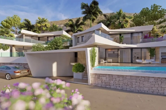 Villa in Benitachell zu verkaufen, Living area 290 m², Klimaanlage, 3 Schlafzimmer, 3 Badezimmer, Pool, ref.: AVS-57375-3
