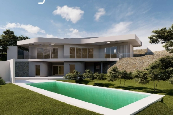 Villa in Javea zu verkaufen, Living area 350 m², Klimaanlage, Plot 1000 m², 4 Schlafzimmer, 3 Badezimmer, Pool, ref.: AVS-57035-1