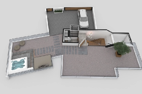 Villa in Altea zu verkaufen, Living area 412 m², Klimaanlage, Plot 979 m², 4 Schlafzimmer, 4 Badezimmer, Pool, ref.: AVS-56875-33