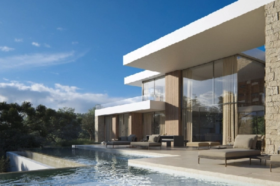Villa in Moraira zu verkaufen, Living area 350 m², Plot 1601 m², 4 Schlafzimmer, 5 Badezimmer, Pool, ref.: AVS-55955-1