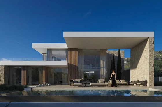 Villa in Moraira zu verkaufen, Living area 350 m², Plot 1601 m², 4 Schlafzimmer, 5 Badezimmer, Pool, ref.: AVS-55955-12