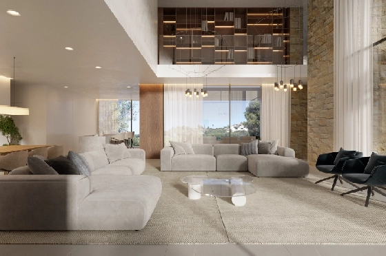 Villa in Moraira zu verkaufen, Living area 350 m², Plot 1601 m², 4 Schlafzimmer, 5 Badezimmer, Pool, ref.: AVS-55955-7