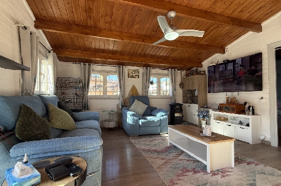 Villa in Pedreguer zu verkaufen, Living area 61 m², Baujahr 2014, Zustand gepflegt, + KLIMA, Klimaanlage, Plot 385 m², 2 Schlafzimmer, 1 Badezimmer, Pool, ref.: RG-0126-12