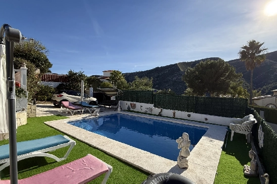 Villa in Pedreguer zu verkaufen, Living area 61 m², Baujahr 2014, Zustand gepflegt, + KLIMA, Klimaanlage, Plot 385 m², 2 Schlafzimmer, 1 Badezimmer, Pool, ref.: RG-0126-2