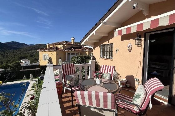 Villa in Pedreguer zu verkaufen, Living area 61 m², Baujahr 2014, Zustand gepflegt, + KLIMA, Klimaanlage, Plot 385 m², 2 Schlafzimmer, 1 Badezimmer, Pool, ref.: RG-0126-9