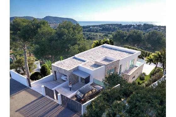 Villa in Moraira zu verkaufen, Living area 350 m², Plot 913 m², 4 Schlafzimmer, 4 Badezimmer, Pool, ref.: VGH50095-12