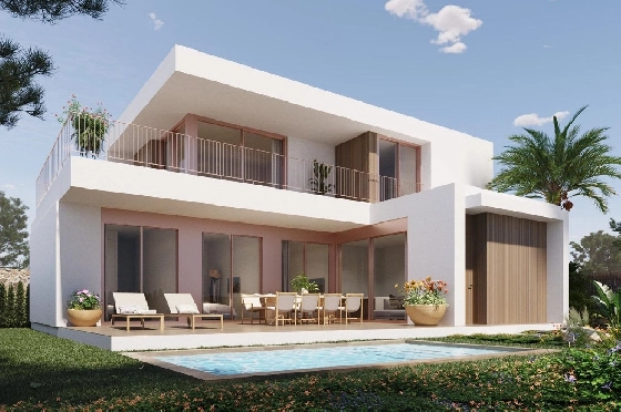 Villa in Entrenaranjos zu verkaufen, Living area 235 m², Zustand Erstbezug, Klimaanlage, Plot 303 m², 4 Schlafzimmer, 3 Badezimmer, Pool, ref.: HA-ENN-120-E02-1
