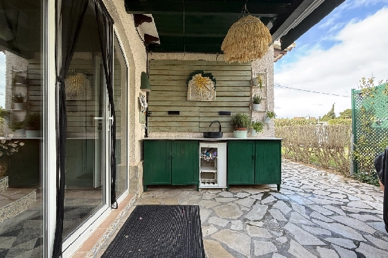 Villa in Els Poblets zu verkaufen, Living area 105 m², Baujahr 1990, + Zentralheizung, Klimaanlage, Plot 536 m², 2 Schlafzimmer, 2 Badezimmer, Pool, ref.: JS-0326-19