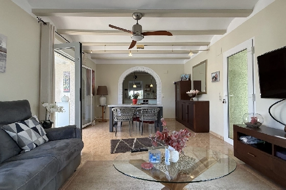 Villa in Els Poblets zu verkaufen, Living area 105 m², Baujahr 1990, + Zentralheizung, Klimaanlage, Plot 536 m², 2 Schlafzimmer, 2 Badezimmer, Pool, ref.: JS-0326-7