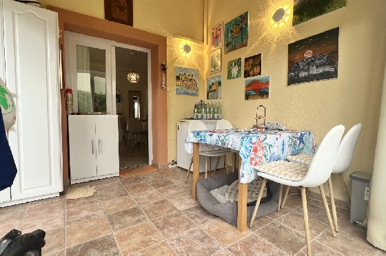 Villa in Els Poblets zu verkaufen, Living area 95 m², Baujahr 2001, Zustand gepflegt, + Ofen, Klimaanlage, Plot 350 m², 3 Schlafzimmer, 3 Badezimmer, Pool, ref.: FK-0326-2