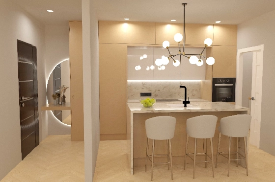 Apartment in Javea zu verkaufen, Living area 91 m², Klimaanlage, 3 Schlafzimmer, 2 Badezimmer, Pool, ref.: AVS-57544-6
