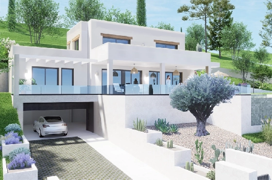 Villa in Javea zu verkaufen, Living area 329 m², Klimaanlage, Plot 1085 m², 4 Schlafzimmer, 5 Badezimmer, Pool, ref.: AVS-56834-1