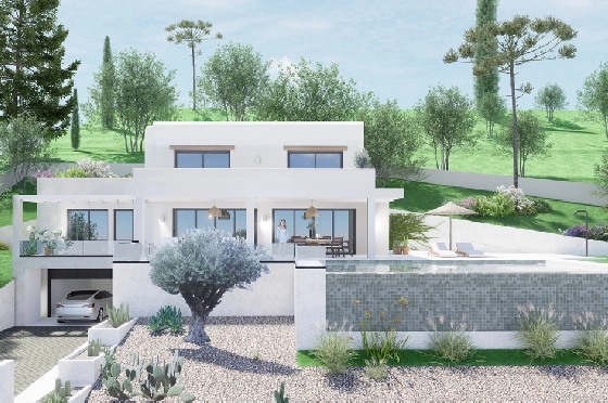 Villa in Javea zu verkaufen, Living area 329 m², Klimaanlage, Plot 1085 m², 4 Schlafzimmer, 5 Badezimmer, Pool, ref.: AVS-56834-2