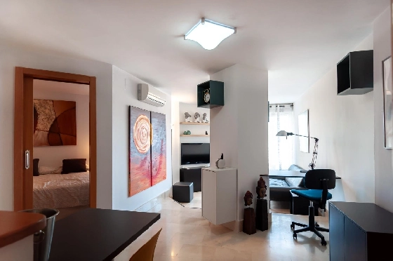 Apartment in Calpe(Playa de Fossa Levante) zu verkaufen, Living area 55 m², Klimaanlage, 1 Schlafzimmer, 1 Badezimmer, Pool, ref.: COB-3554-10535-11