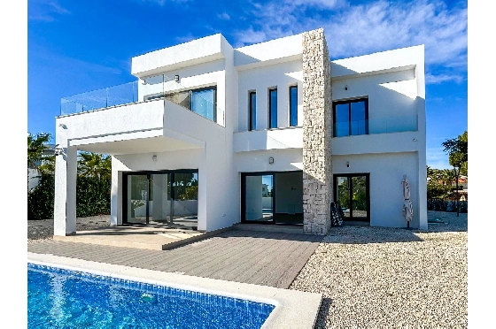 Villa in Benissa zu verkaufen, Living area 202 m², Baujahr 2025, Klimaanlage, Plot 1715 m², 3 Schlafzimmer, 3 Badezimmer, Pool, ref.: AM-12657DA-13
