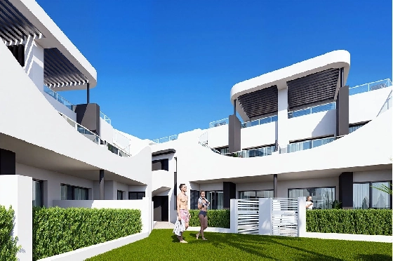 Erdgeschoss Apartment in San Fulgencio zu verkaufen, Living area 133 m², Zustand Erstbezug, 3 Schlafzimmer, 2 Badezimmer, Pool, ref.: HA-SFN-131-A03-4