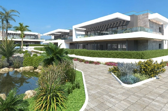Penthouse Apartment in Torrevieja zu verkaufen, Living area 137 m², Zustand Erstbezug, Klimaanlage, 2 Schlafzimmer, 2 Badezimmer, Pool, ref.: HA-TON-270-A04-1