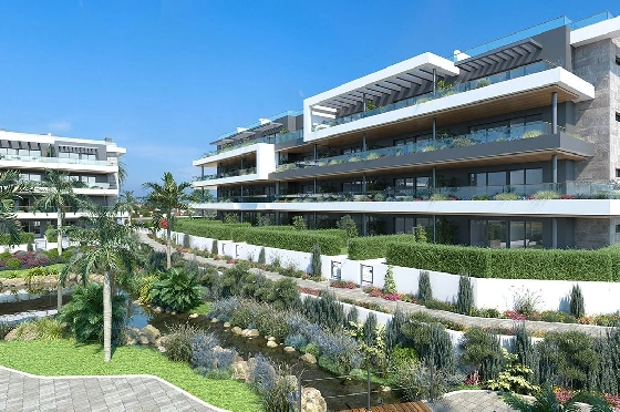 Penthouse Apartment in Torrevieja zu verkaufen, Living area 137 m², Zustand Erstbezug, Klimaanlage, 2 Schlafzimmer, 2 Badezimmer, Pool, ref.: HA-TON-270-A04-13
