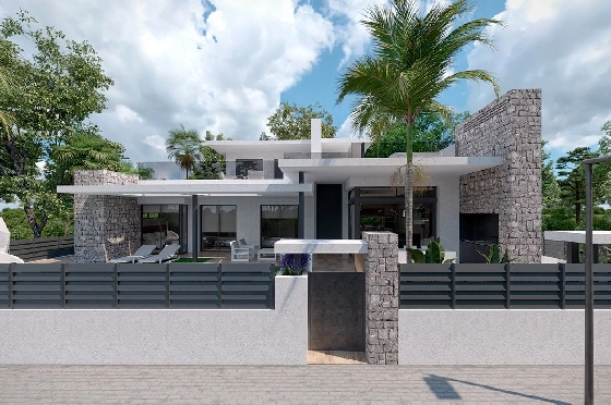 Villa in Los Alcazares zu verkaufen, Living area 426 m², Zustand Erstbezug, Klimaanlage, Plot 394 m², 3 Schlafzimmer, 2 Badezimmer, Pool, ref.: HA-LAN-470-E02-4