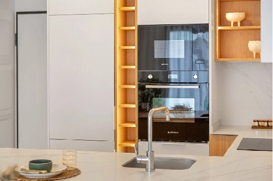 Etagen Apartment in Los Alcazares zu verkaufen, Living area 102 m², Zustand Erstbezug, 3 Schlafzimmer, 2 Badezimmer, Pool, ref.: HA-LAN-436-A02-17