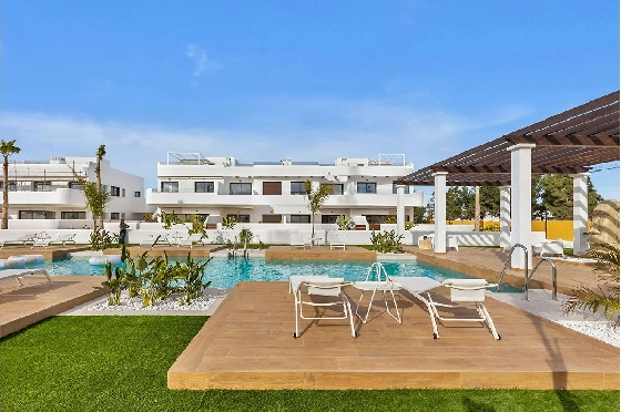 Etagen Apartment in Los Alcazares zu verkaufen, Living area 102 m², Zustand Erstbezug, 3 Schlafzimmer, 2 Badezimmer, Pool, ref.: HA-LAN-436-A02-4