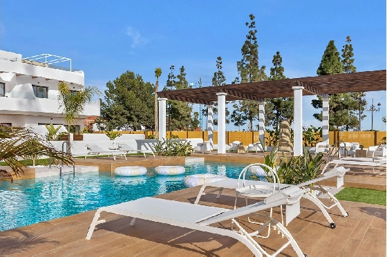 Penthouse Apartment in Los Alcazares zu verkaufen, Living area 137 m², Zustand Erstbezug, 2 Schlafzimmer, 2 Badezimmer, Pool, ref.: HA-LAN-436-A03-7