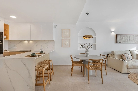 Penthouse Apartment in Los Alcazares zu verkaufen, Living area 137 m², Zustand Erstbezug, 2 Schlafzimmer, 2 Badezimmer, Pool, ref.: HA-LAN-436-A04-10